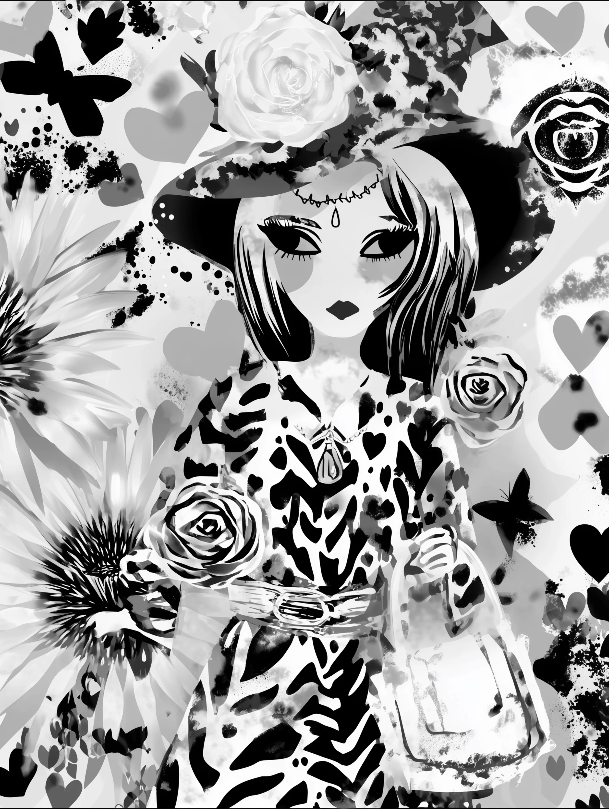 Free printable witch coloring page for adults featuring a witch holding a bag